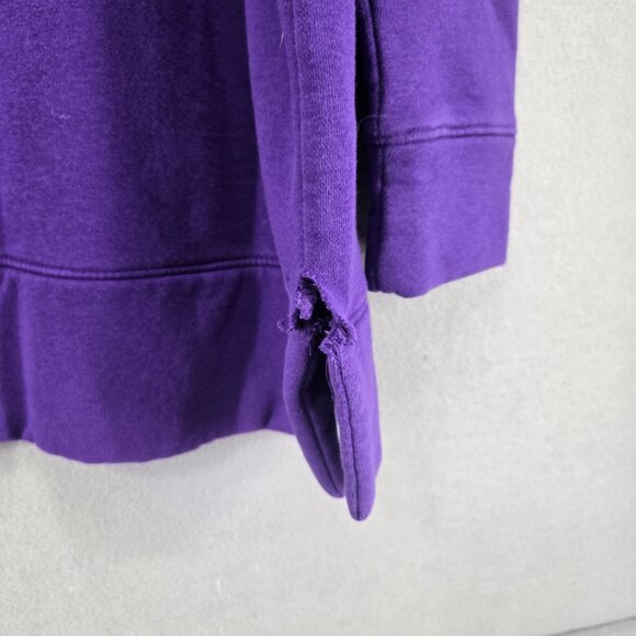 NFL Women's Team Apparel, Minnesota Vikings Sweatshirt, XXL, Purple - Picture 7 of 7